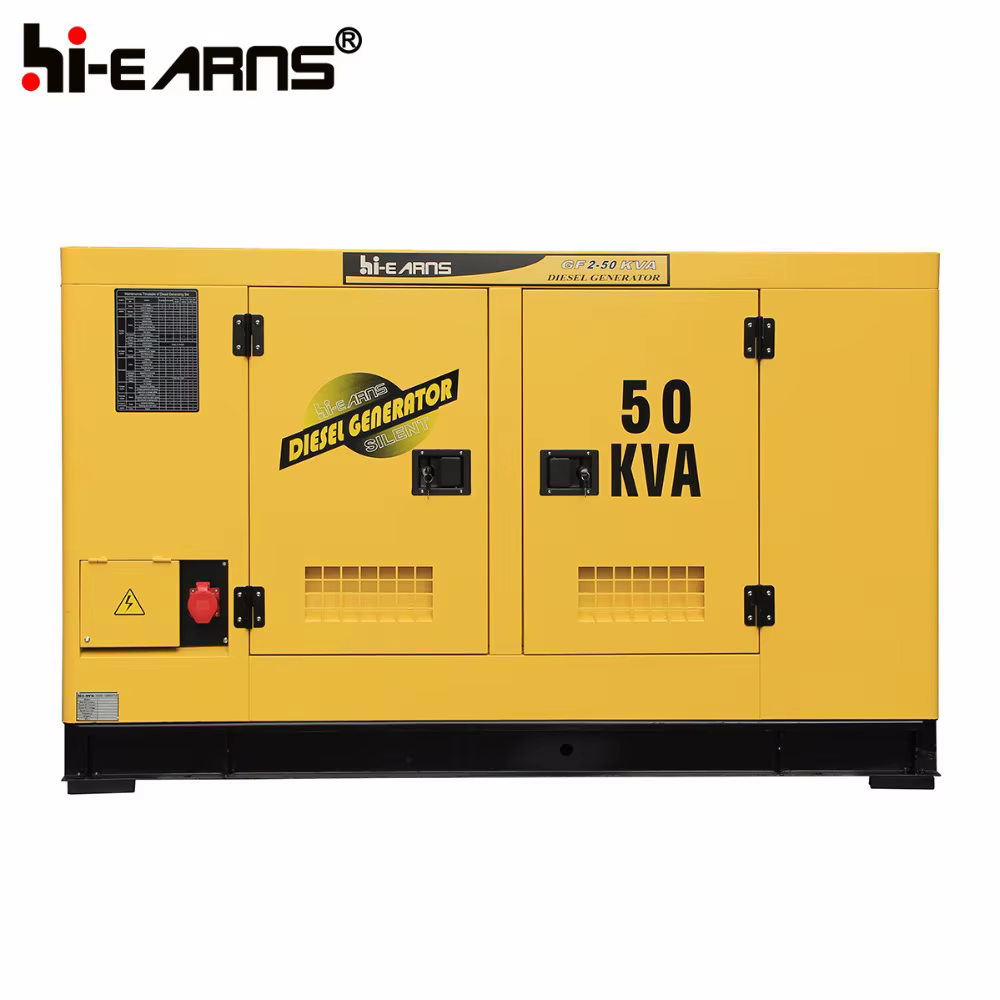 Hiearns Generator 50 Kva 40KW Water Cooled Silent Type diesel Generator Set GF2-50KVA 	 Generator 50 Kva — image 5