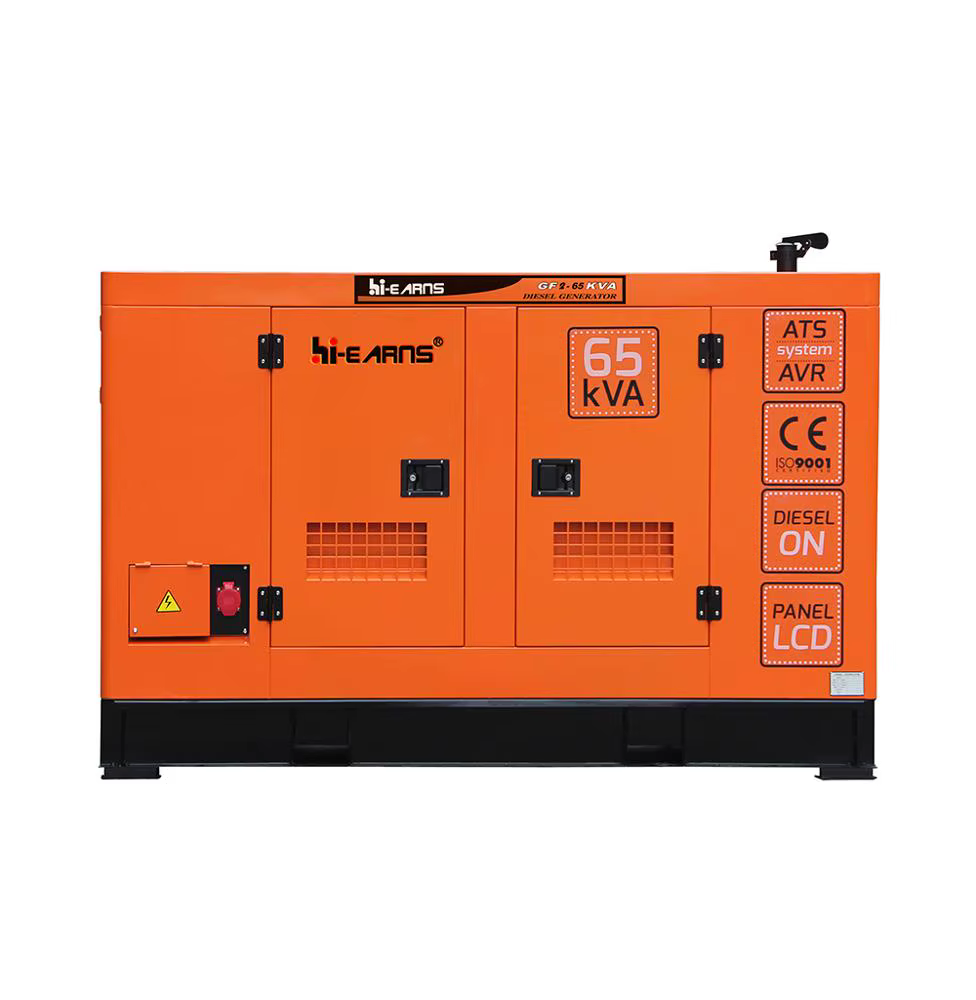diesel Generator 50kva Hot Sale 65KVA 50KW Three Phase Portable Water Cooled Silent diesel Generator — image 2