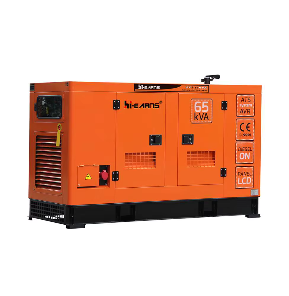 diesel Generator 50kva Hot Sale 65KVA 50KW Three Phase Portable Water Cooled Silent diesel Generator — image 3