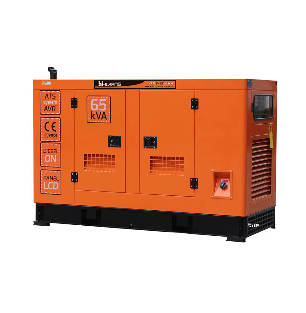 diesel Generator 50kva Hot Sale 65KVA 50KW Three Phase Portable Water Cooled Silent diesel Generator — image 4