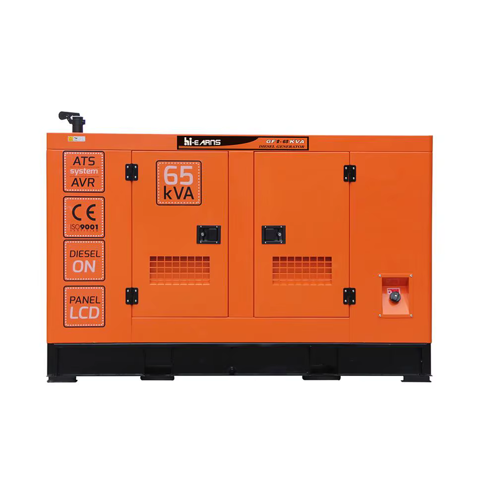 diesel Generator 50kva Hot Sale 65KVA 50KW Three Phase Portable Water Cooled Silent diesel Generator — image 5