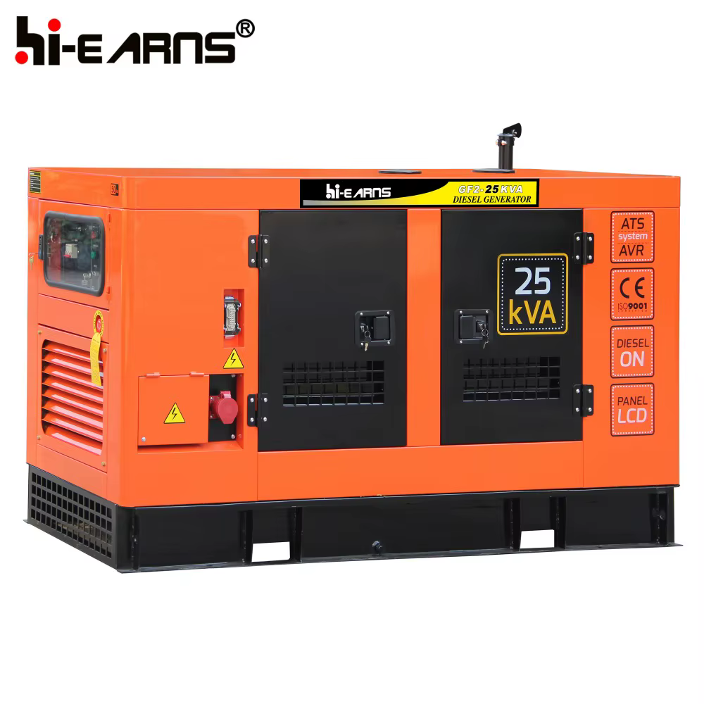 Hi-earns 20KW 25KVA Water Cooled Brushless Single Phase Diesel Generator — image 5
