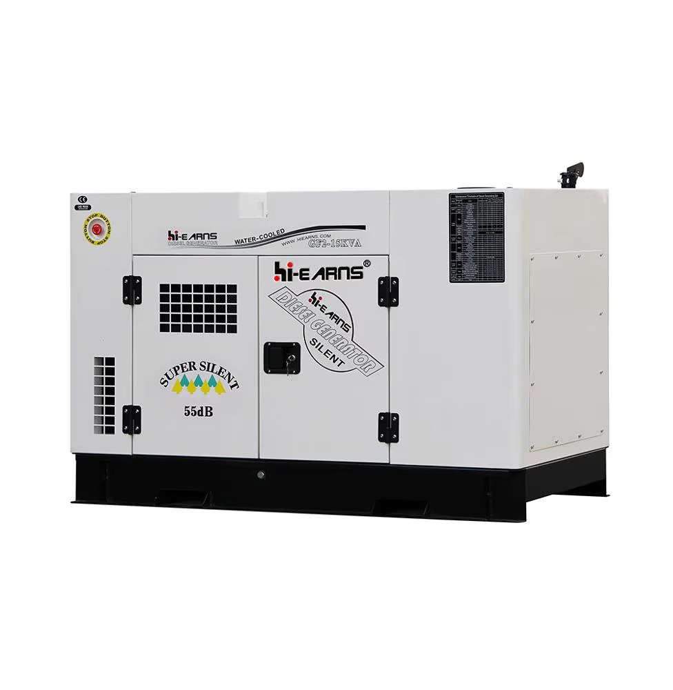 12KVA 15KVA Super Silent Single Phase Water Cooled diesel Generator — image 3