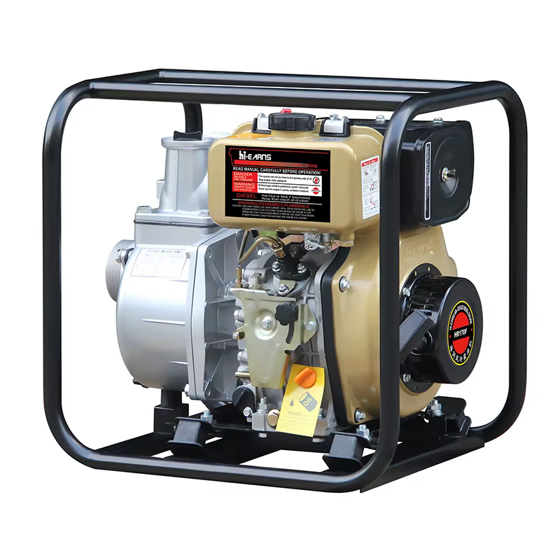 DP20 2 Inch Recoil Water Pump diesel  for Agriculture with 5.5L Small Fuel tank diesel Engine HR173FB — image 2