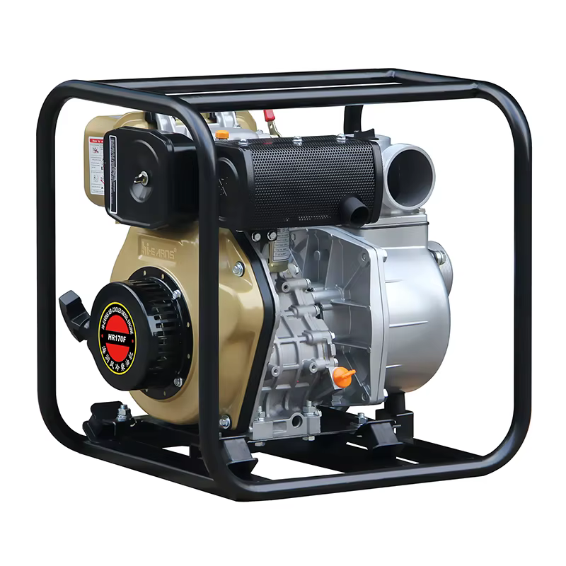 DP20 2 Inch Recoil Water Pump diesel  for Agriculture with 5.5L Small Fuel tank diesel Engine HR173FB — image 4