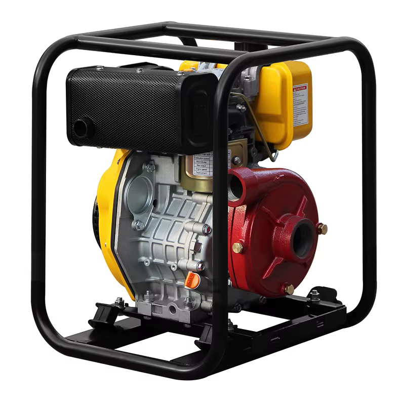 Hiearns DP15HCI Open Frame High Pressure Cast Iron Pump HR178F Power 3600 Rpm Speed with Small Oil Tank 50 Hz Frequency — image 4