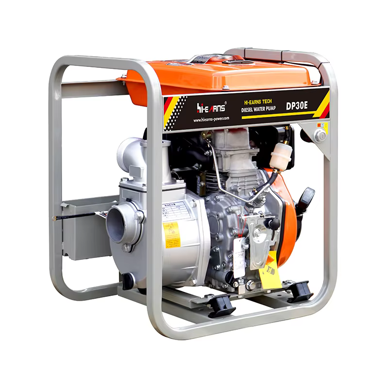 Hiearns DP30E High Flow diesel Water Pump for Irrigating Orchards and Farmland Use Single Cylinder diesel Engine — image 2