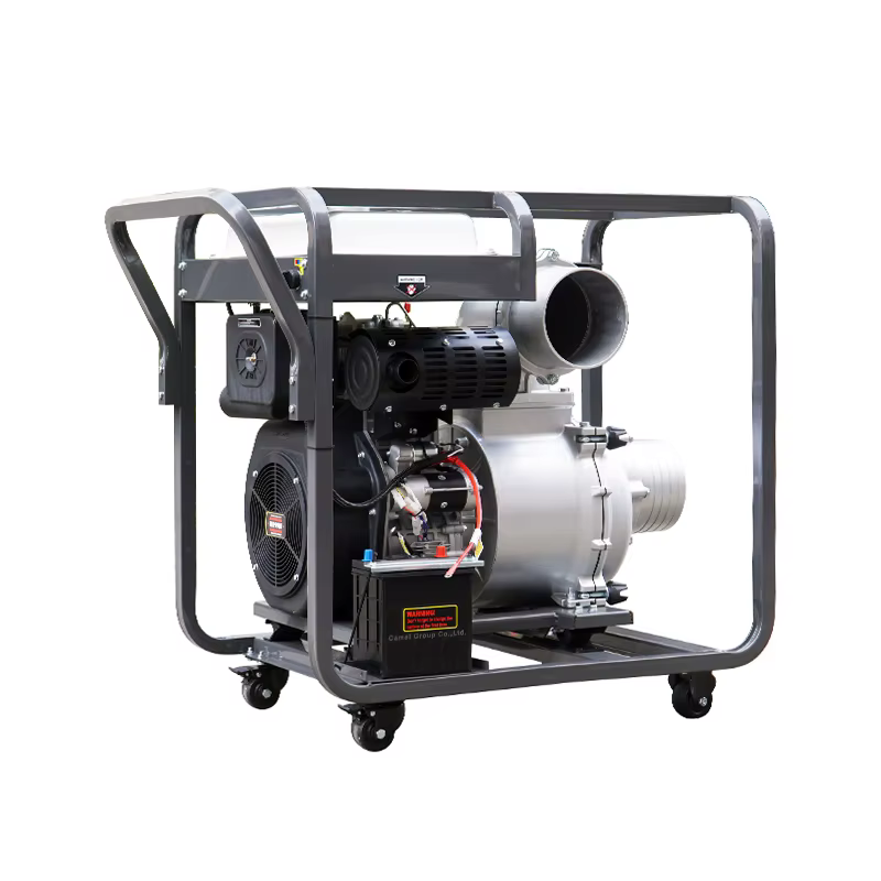 DP80 High Flow Low-pressure diesel Pump, Using a 25hp Single Cylinder Air-cooled diesel Engine — image 2