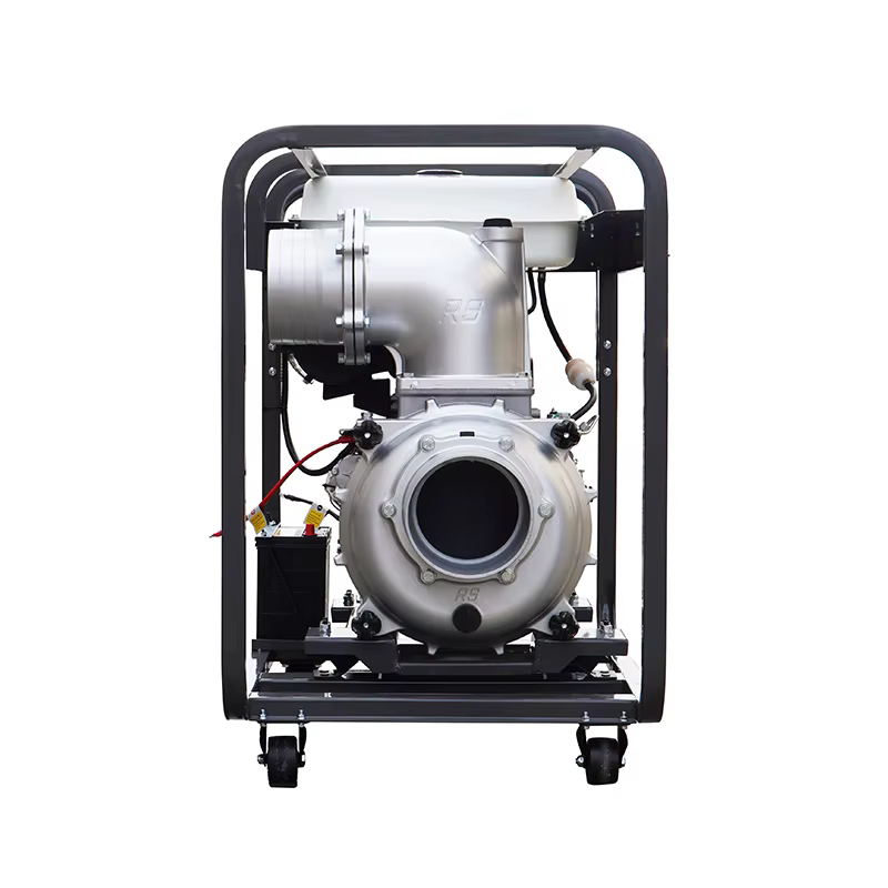 DP80 High Flow Low-pressure diesel Pump, Using a 25hp Single Cylinder Air-cooled diesel Engine — image 4