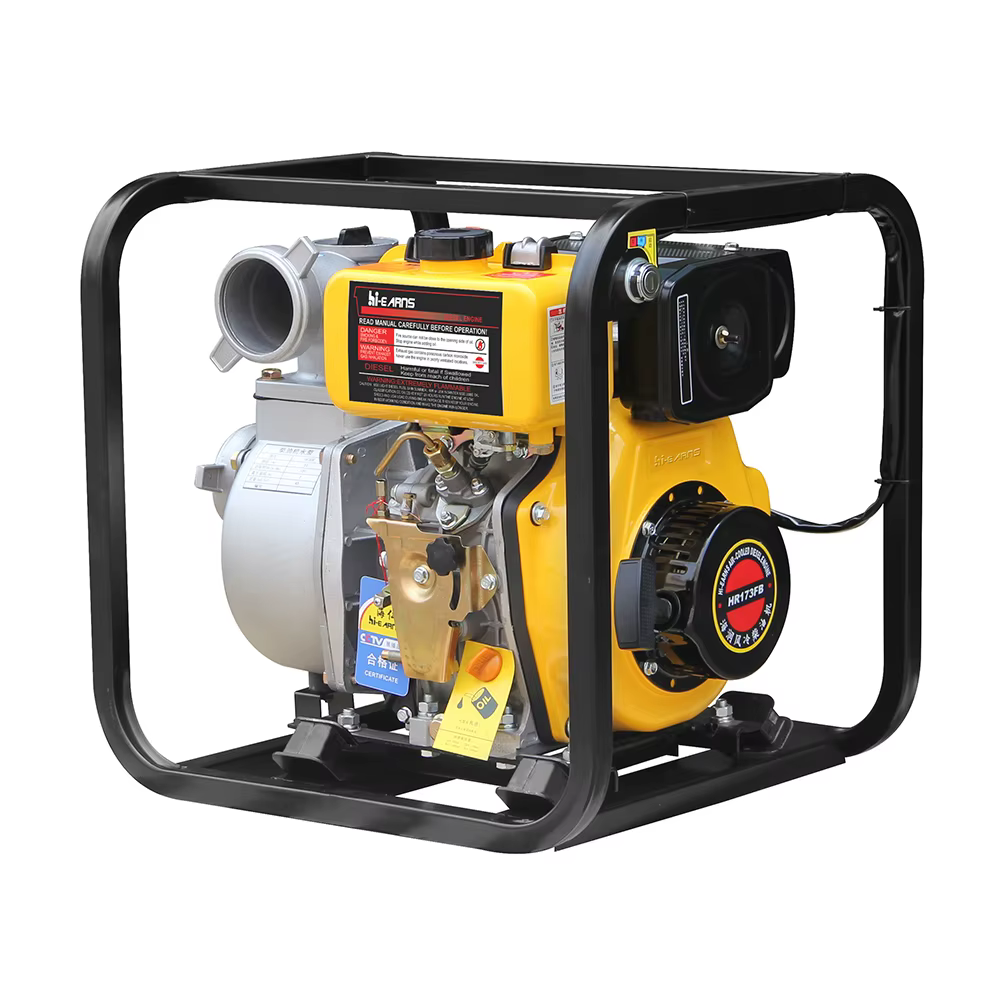 DP30E 3inch Air Cooled Self Priming Diesel Water Transfer Pump Cast-iron Pump — image 3
