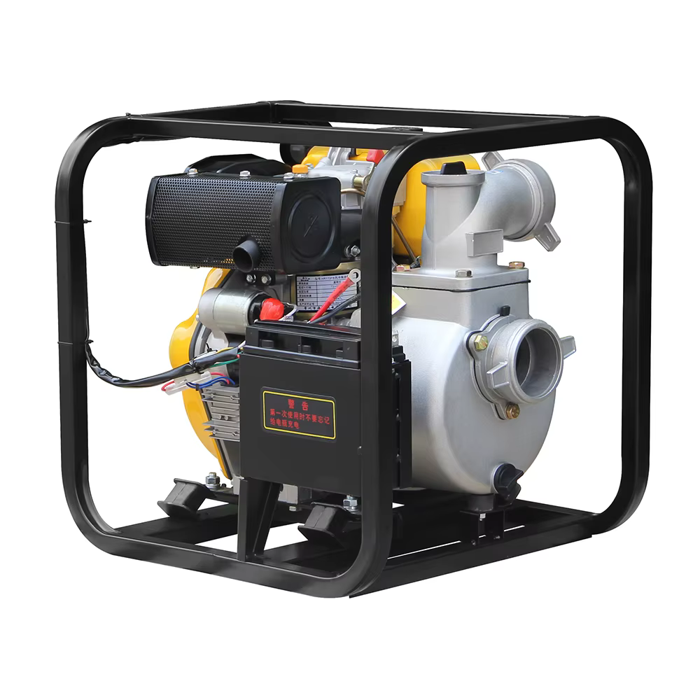 DP30E 3inch Air Cooled Self Priming Diesel Water Transfer Pump Cast-iron Pump — image 4