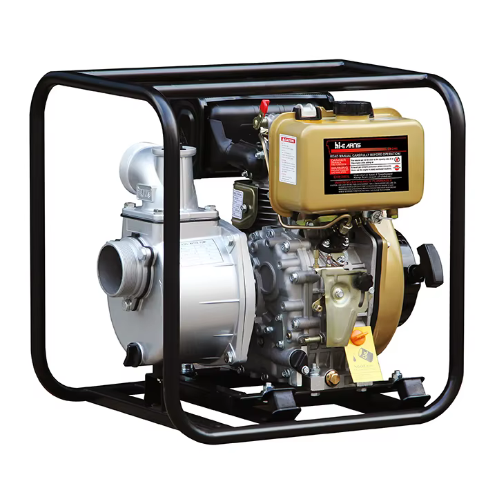 Hiearns 3-inch LOW Pressure diesel  Pump, Manual Start, HR178 diesel Engine — image 2