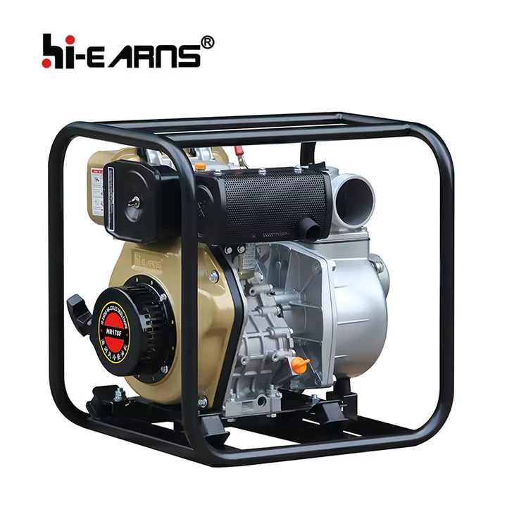 Hiearns 3-inch LOW Pressure diesel  Pump, Manual Start, HR178 diesel Engine — image 3