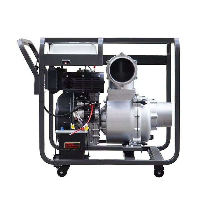 Hi-earns 8-Inch Diesel Water Pump 25hp HR998 Single Cylinder Air-Cooled Diesel Engine Clear Water Applications — image 2