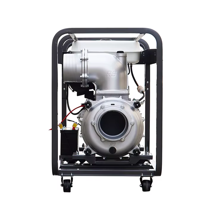 Hi-earns 8-Inch Diesel Water Pump 25hp HR998 Single Cylinder Air-Cooled Diesel Engine Clear Water Applications — image 6