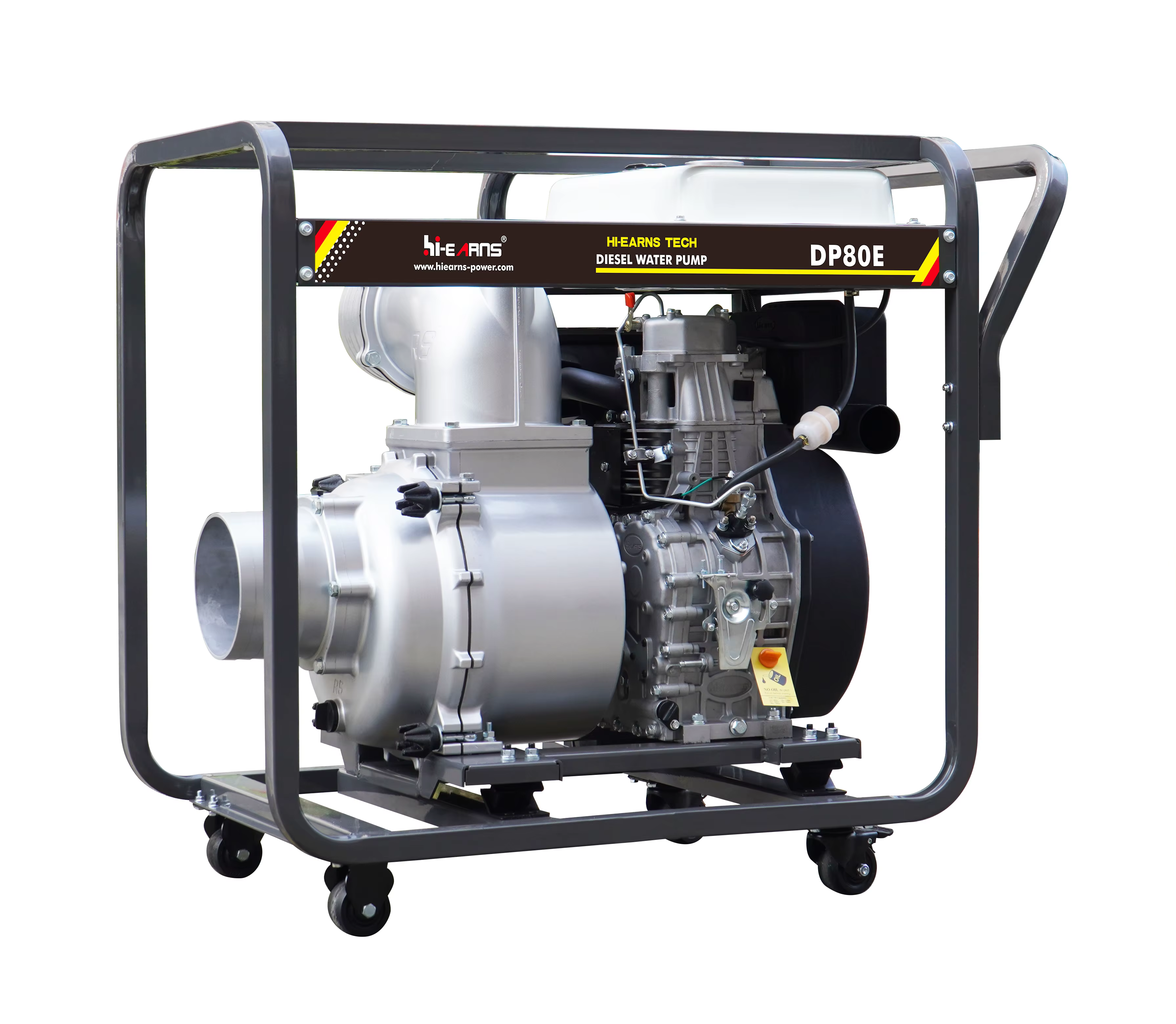 New 8inch 200mm air Cooled Two Cylinder 30hp Centrifugal diesel Water Pump Factory — image 4