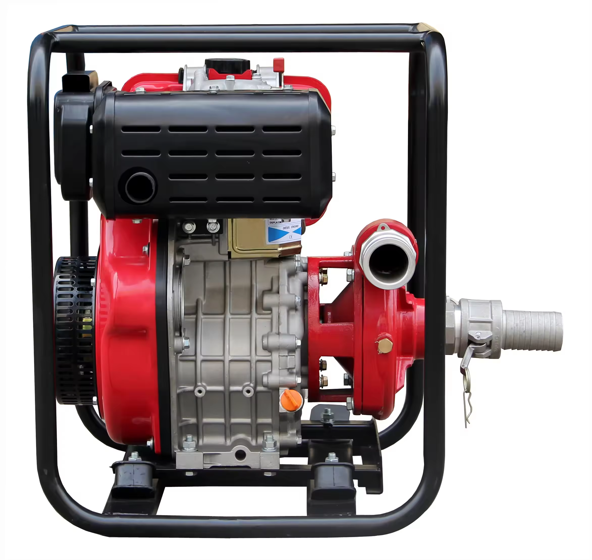 diesel Water Pump 2inch Cast Iron  Marine Agricultural Orchard Farm Irrigation — image 5