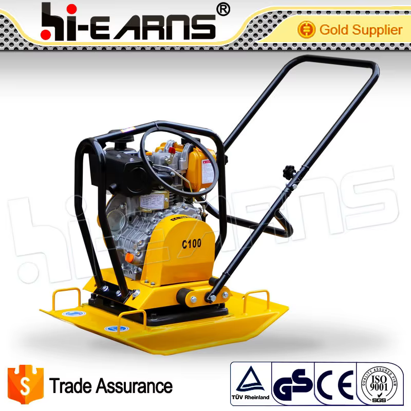 Diesel Engine Plate Compactor HRC100 with CE ISO — image 4