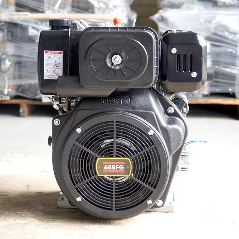 Hiearns 16HP Single Cylinder air Cooled System diesel Engine — image 2