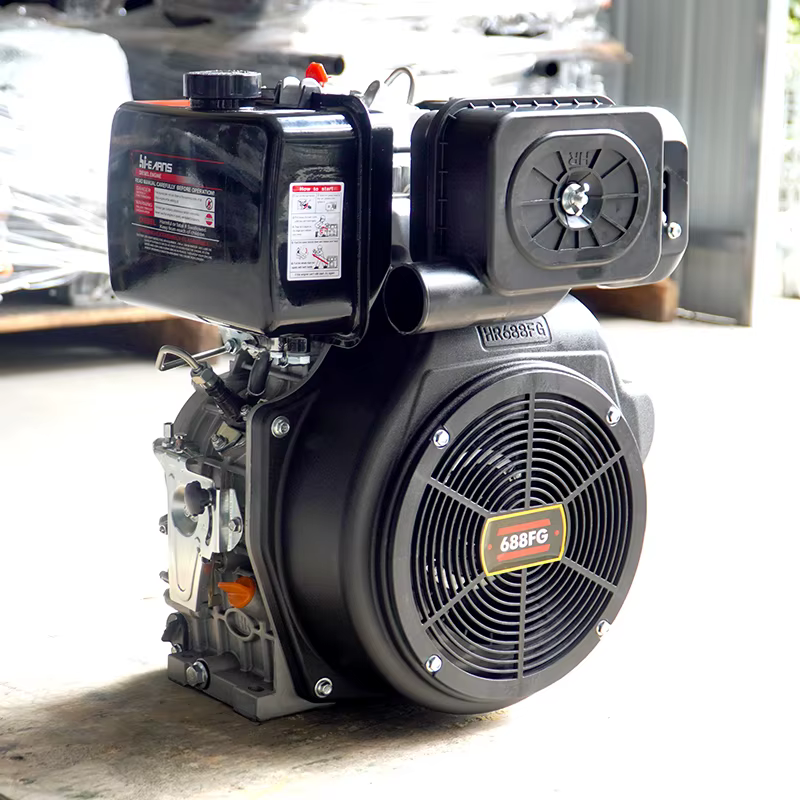 Hiearns 16HP Single Cylinder air Cooled System diesel Engine — image 3