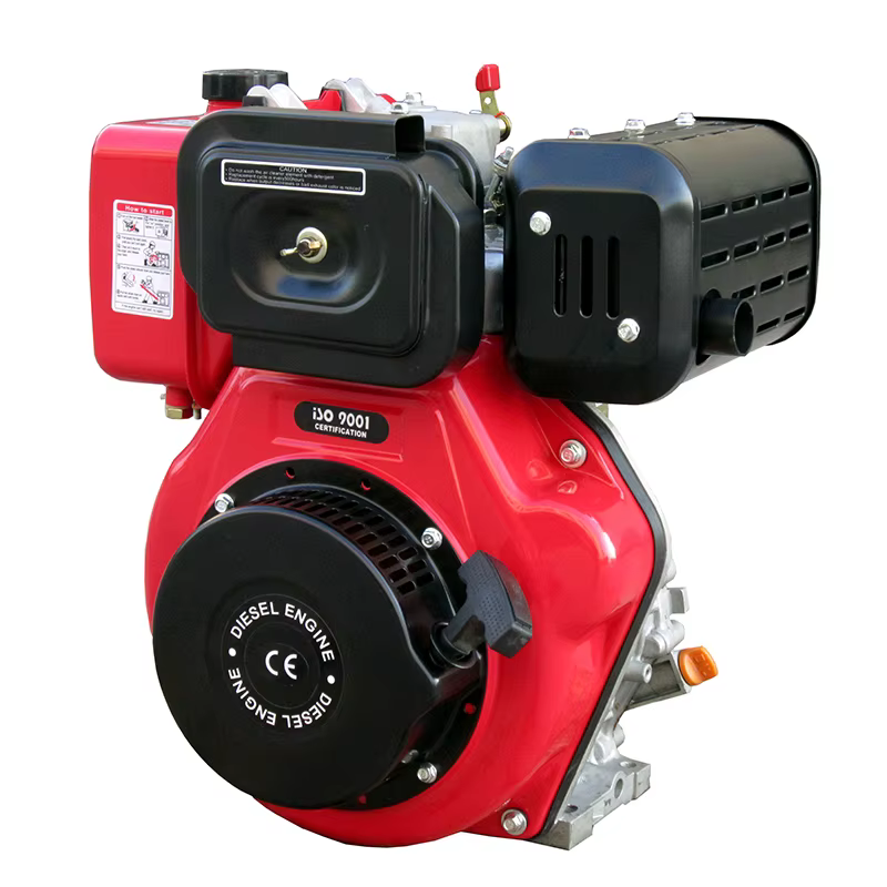 8HP Hiearns HR186FS 6kW Single Cylinder Easy Operate Air-Cooled Engine Core Motor Bearing Pump Euro 5 — image 2
