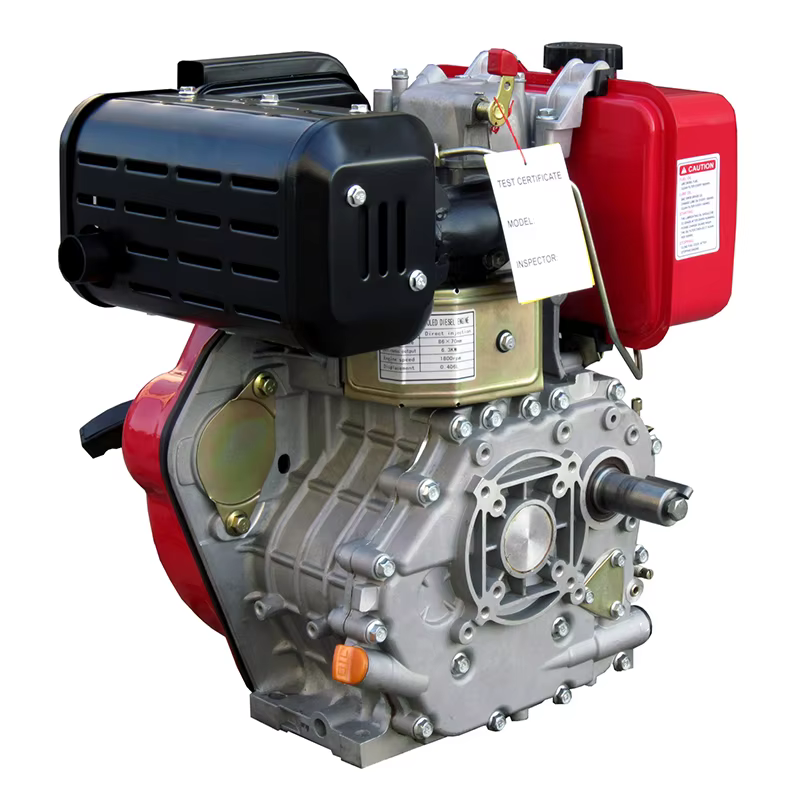 8HP Hiearns HR186FS 6kW Single Cylinder Easy Operate Air-Cooled Engine Core Motor Bearing Pump Euro 5 — image 3