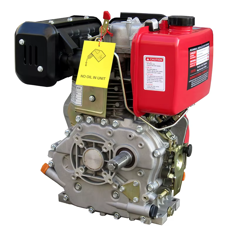 8HP Hiearns HR186FS 6kW Single Cylinder Easy Operate Air-Cooled Engine Core Motor Bearing Pump Euro 5 — image 4