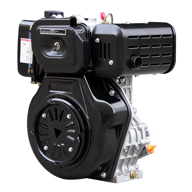 11HP Hiearns HR195F Keyway Shaft Easy-to-Operate Marine Hand Pull Plate Single Air-Cooled Motor Euro 5 Including Engine Bearing — image 4