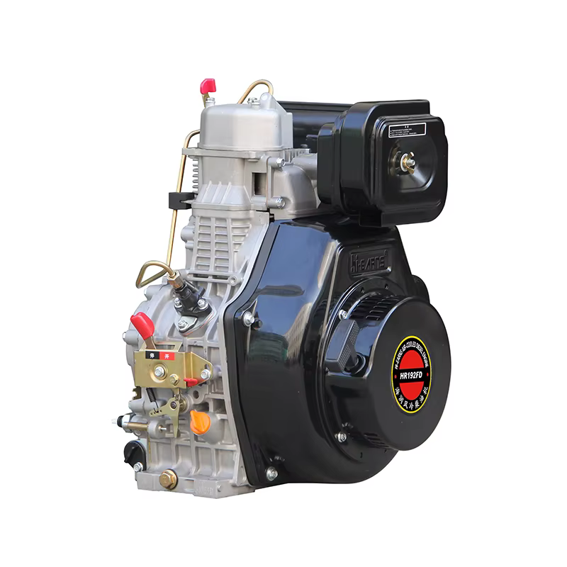 10HP Hiearns HR192FDE Single Cylinder Open-Frame Unit Easy Operate Electric Start Air-cooled Motor Engine Euro 5 — image 2