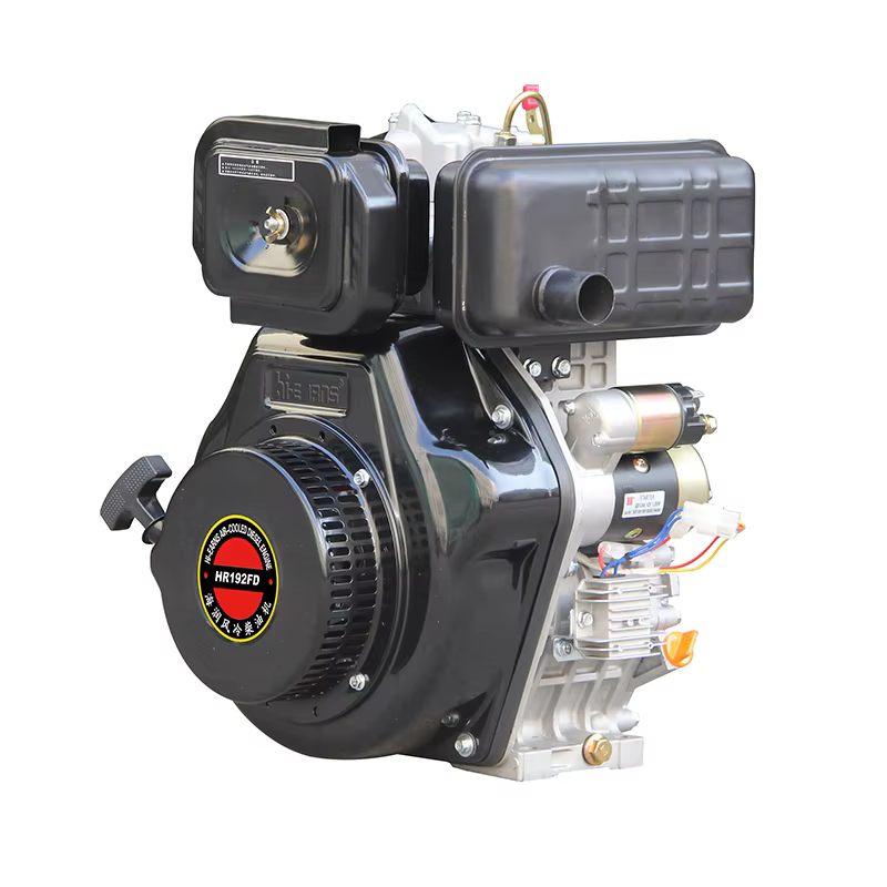 10HP Hiearns HR192FDE Single Cylinder Open-Frame Unit Easy Operate Electric Start Air-cooled Motor Engine Euro 5 — image 4