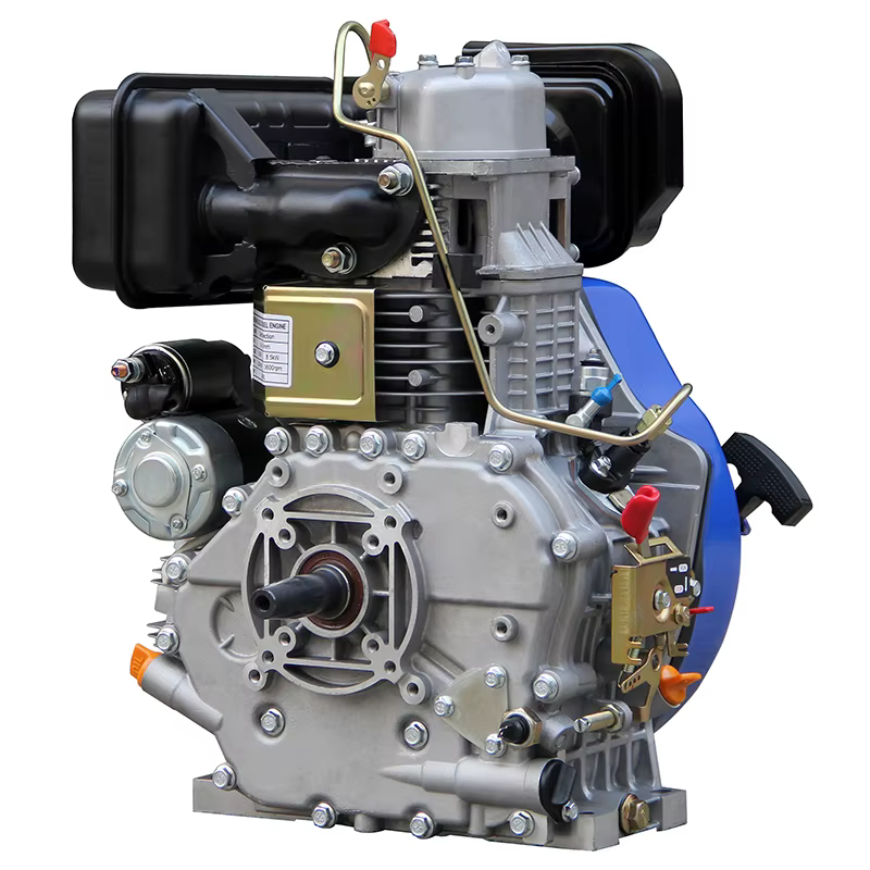 10HP Hiearns 8kW HR192FB Open Frame Electric Pump Power Taper Shaft Heater Euro 5 Emission Standard — image 2