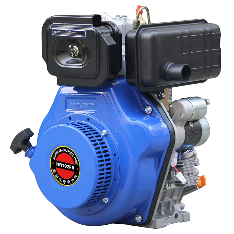 10HP Hiearns 8kW HR192FB Open Frame Electric Pump Power Taper Shaft Heater Euro 5 Emission Standard — image 3