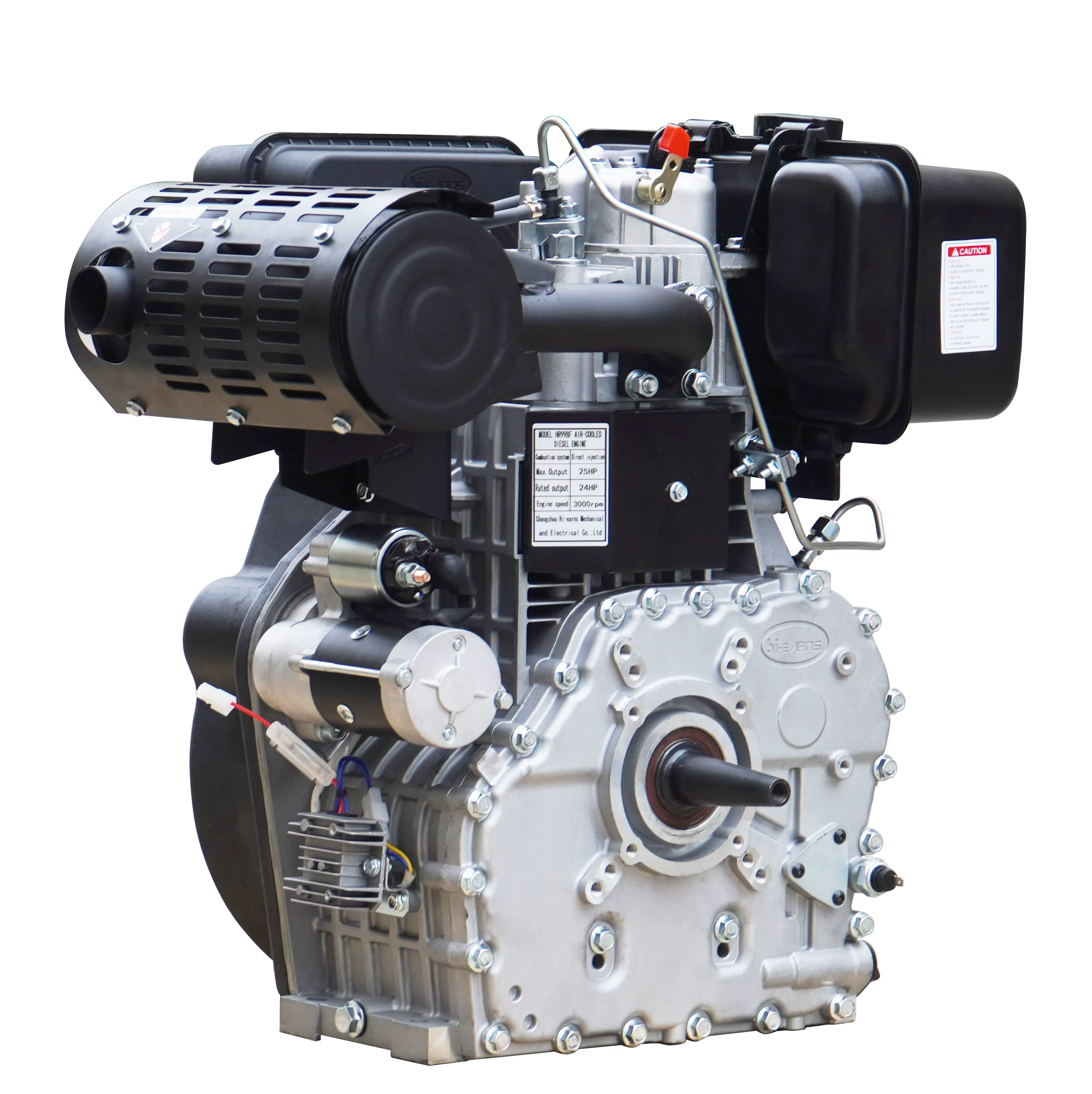 Chinese Brand Hiearns HR998F 25hp air Cooled  Single Cylinder diesel Engine Power — image 2