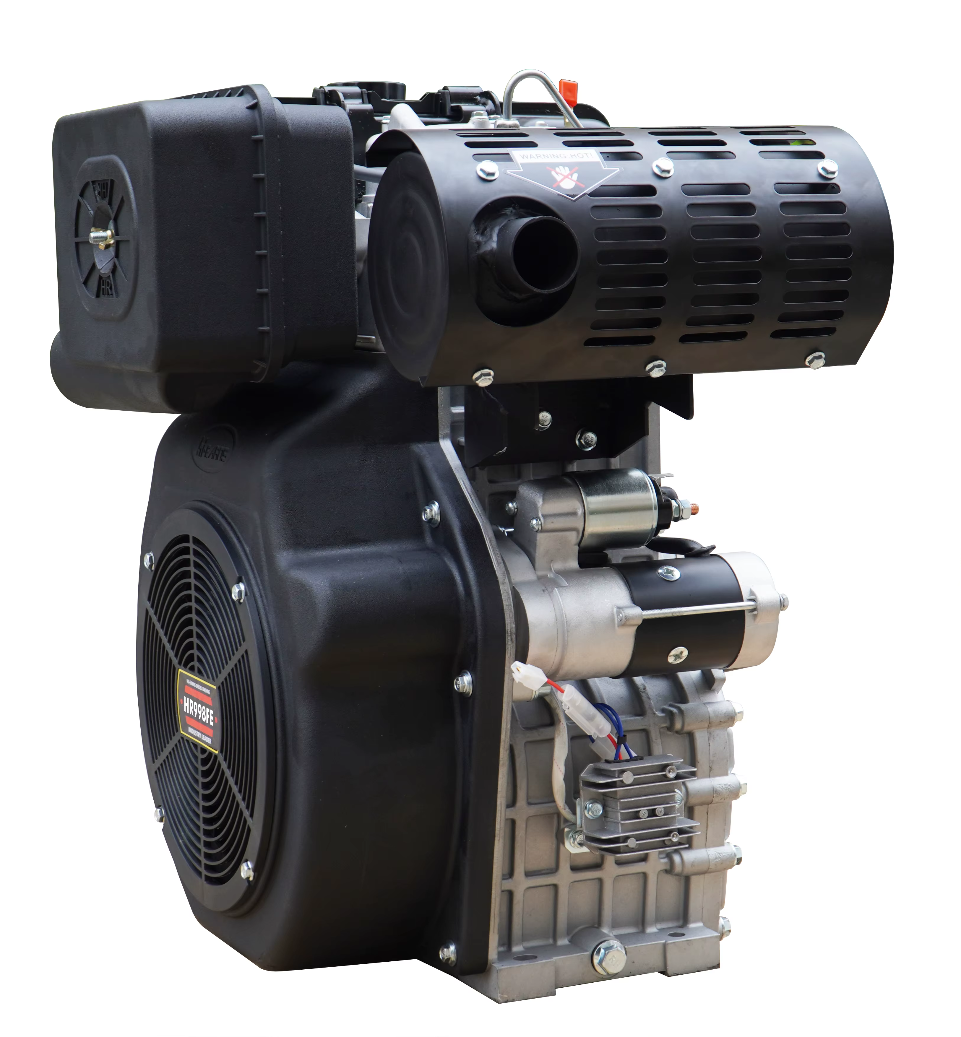Chinese Brand Hiearns HR998F 25hp air Cooled  Single Cylinder diesel Engine Power — image 3