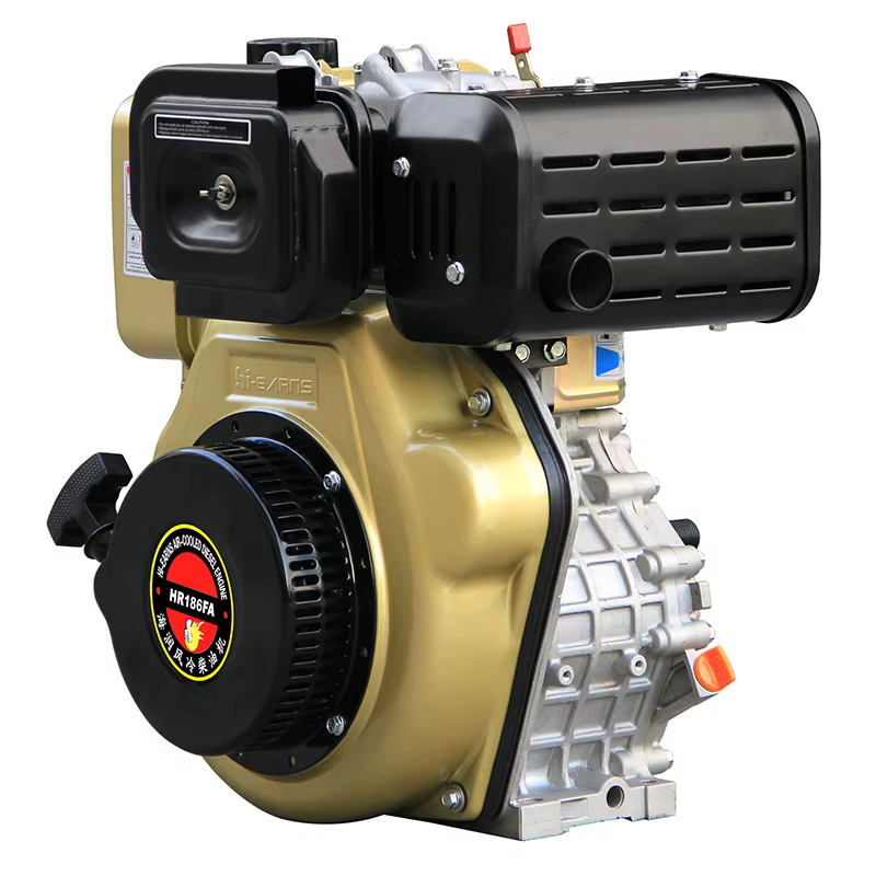 Hiearns HR186FA 6kW Single Cylinder Silent Type diesel Generators for Home — image 3