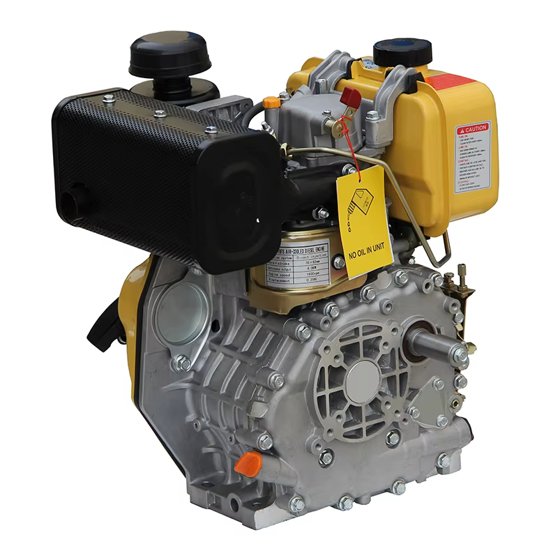 4HP 3.8kW Air-Cooled diesel Engine HR178FS Keyway Shaft with Electric Start Euro 5 Emission Standard — image 3