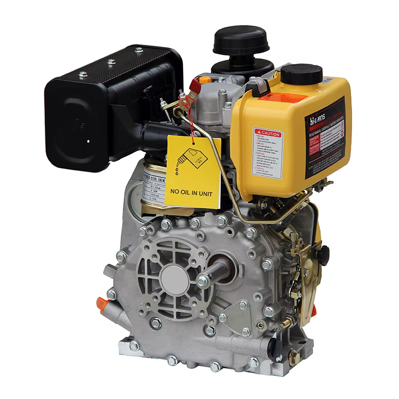 4HP 3.8kW Air-Cooled diesel Engine HR178FS Keyway Shaft with Electric Start Euro 5 Emission Standard — image 4