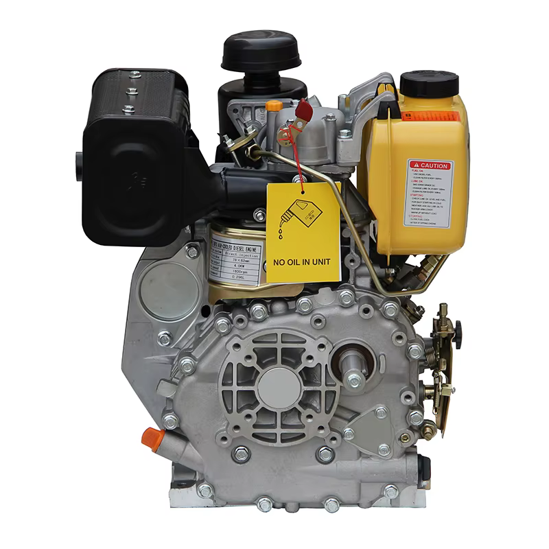 4HP 3.8kW Air-Cooled diesel Engine HR178FS Keyway Shaft with Electric Start Euro 5 Emission Standard — image 5