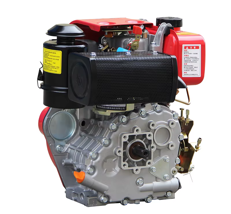 Hiearns 3.6kW HR173FB Electric Start Keyway Shaft diesel Engine Air-Cooled Euro 5 Emission Standard — image 3