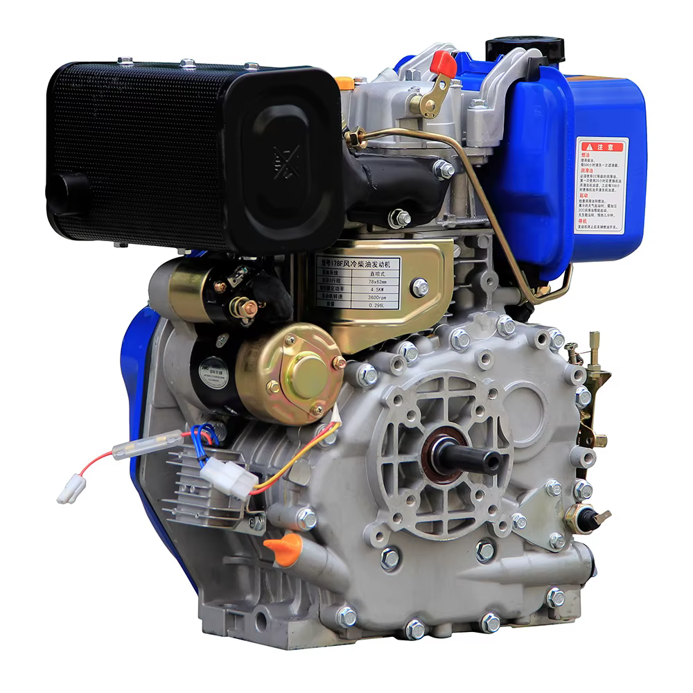 3.8KW Air Cooled Keyway Shaft Diesel Engine for Home or Outdoor — image 3