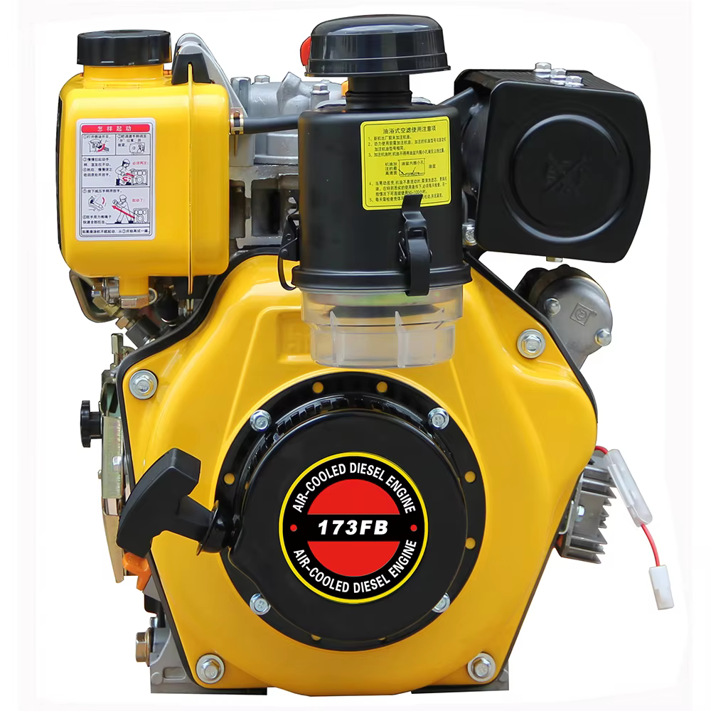 3.6KW Air Cooled Keyway Shaft Diesel Engine for Home or Outdoor — image 3