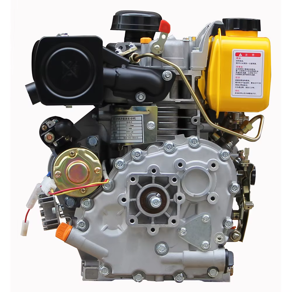 3.6KW Air Cooled Keyway Shaft Diesel Engine for Home or Outdoor — image 5