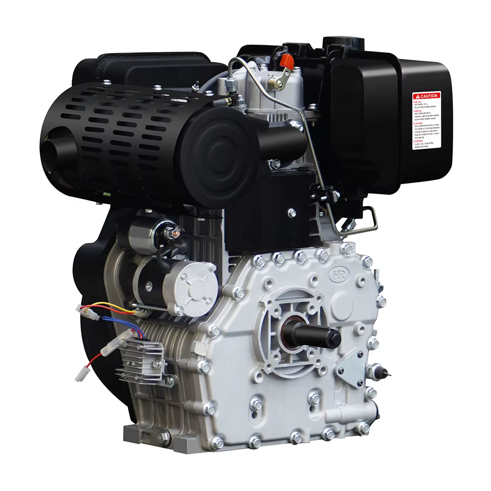 13KW Single-cylinder Air Cooled Keyway Shaft Diesel Engine — image 4