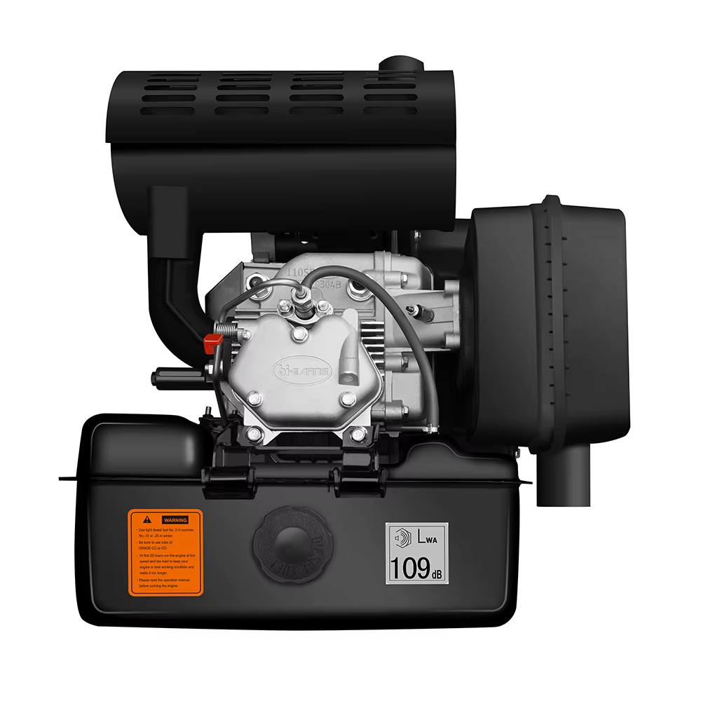 13KW Single-cylinder Air Cooled Keyway Shaft Diesel Engine — image 5