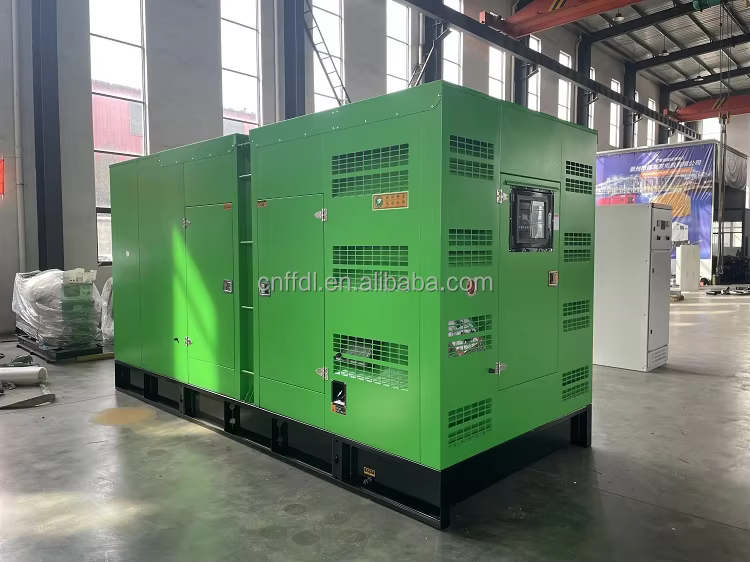 Powered by Volvo Baudouin Engine Generator 500kw Electric Diesel Generator for Sale — image 6