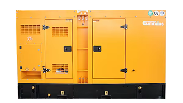 For Cummins Engine Silent Diesel Genset with Auto Start 100KW-500KW  Open Frame 230V Rated Voltage Diesel Generator Supplier — image 2
