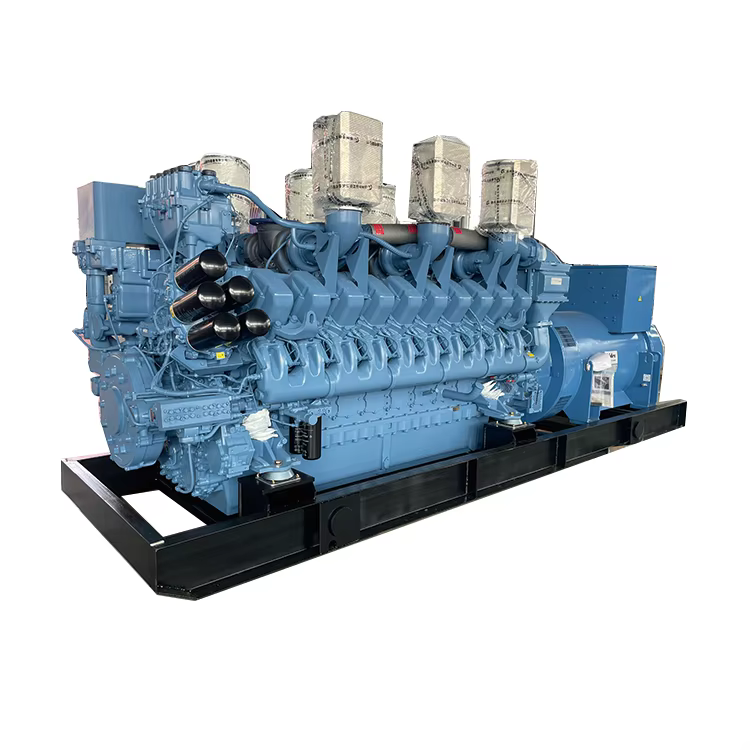 MTU 1MW 1000KW 12V4000G21R 18V2000G65 Engine Power Silent Type diesel Generator Price — image 4