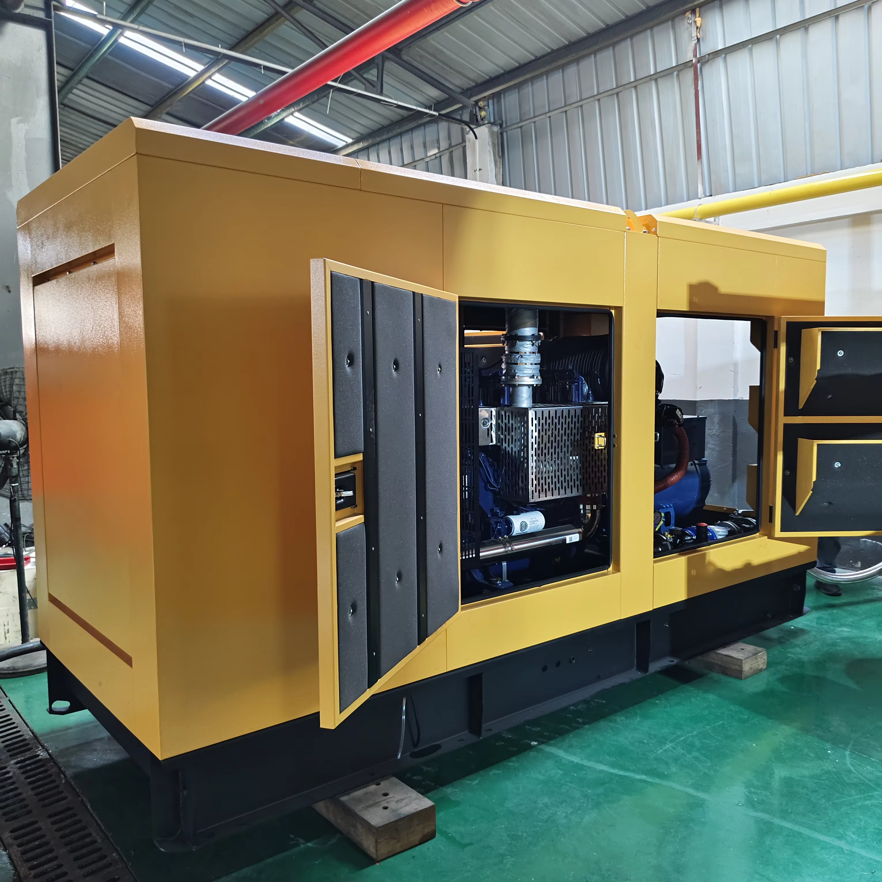 Factory Sales High Performance Weichai 250KW Silent ATS 480V Natural Gas & LPG Generator — image 2