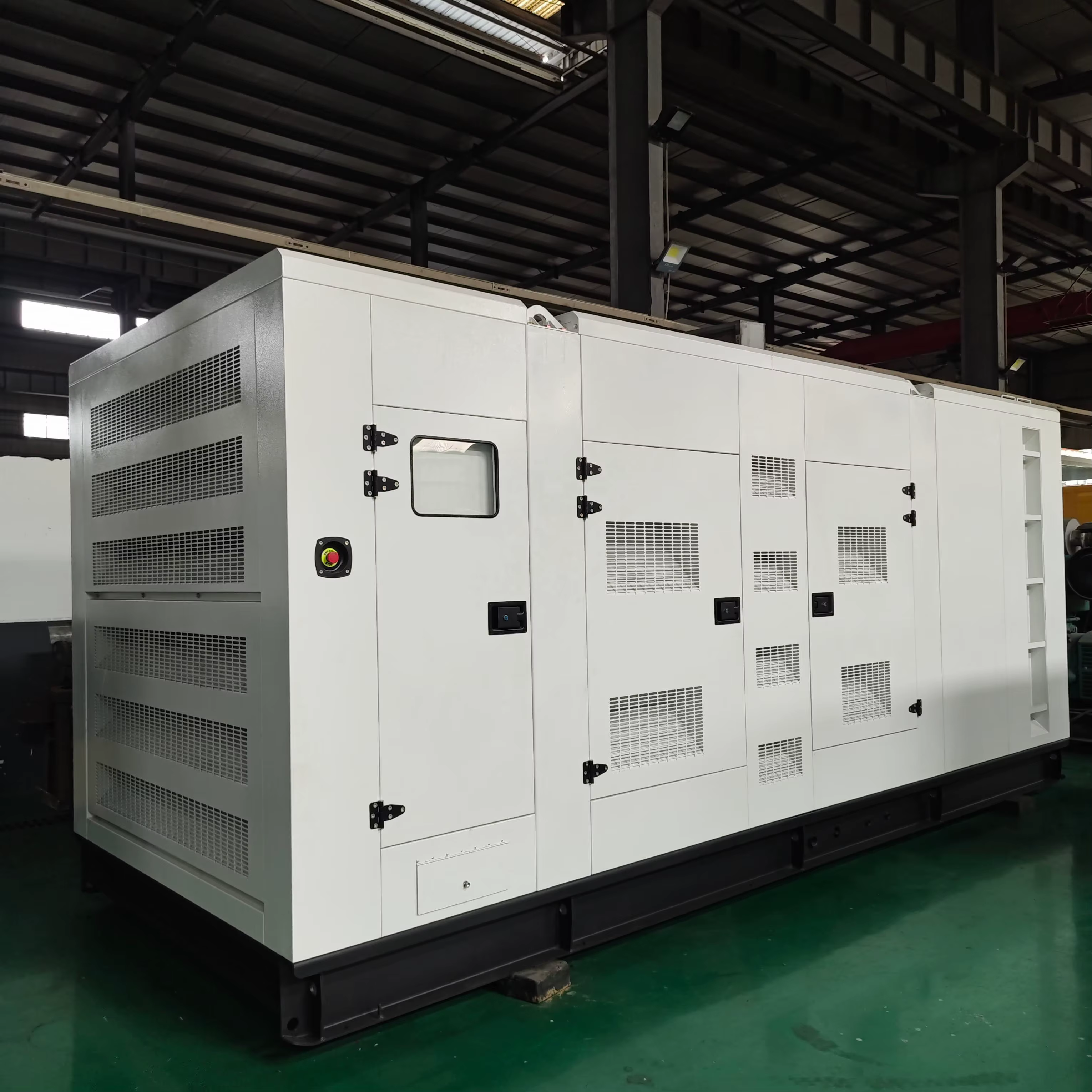 SHX 200 Kva Perkins Engine Diesel Generator Set Super Silent 200kva 160kw Genset — image 2