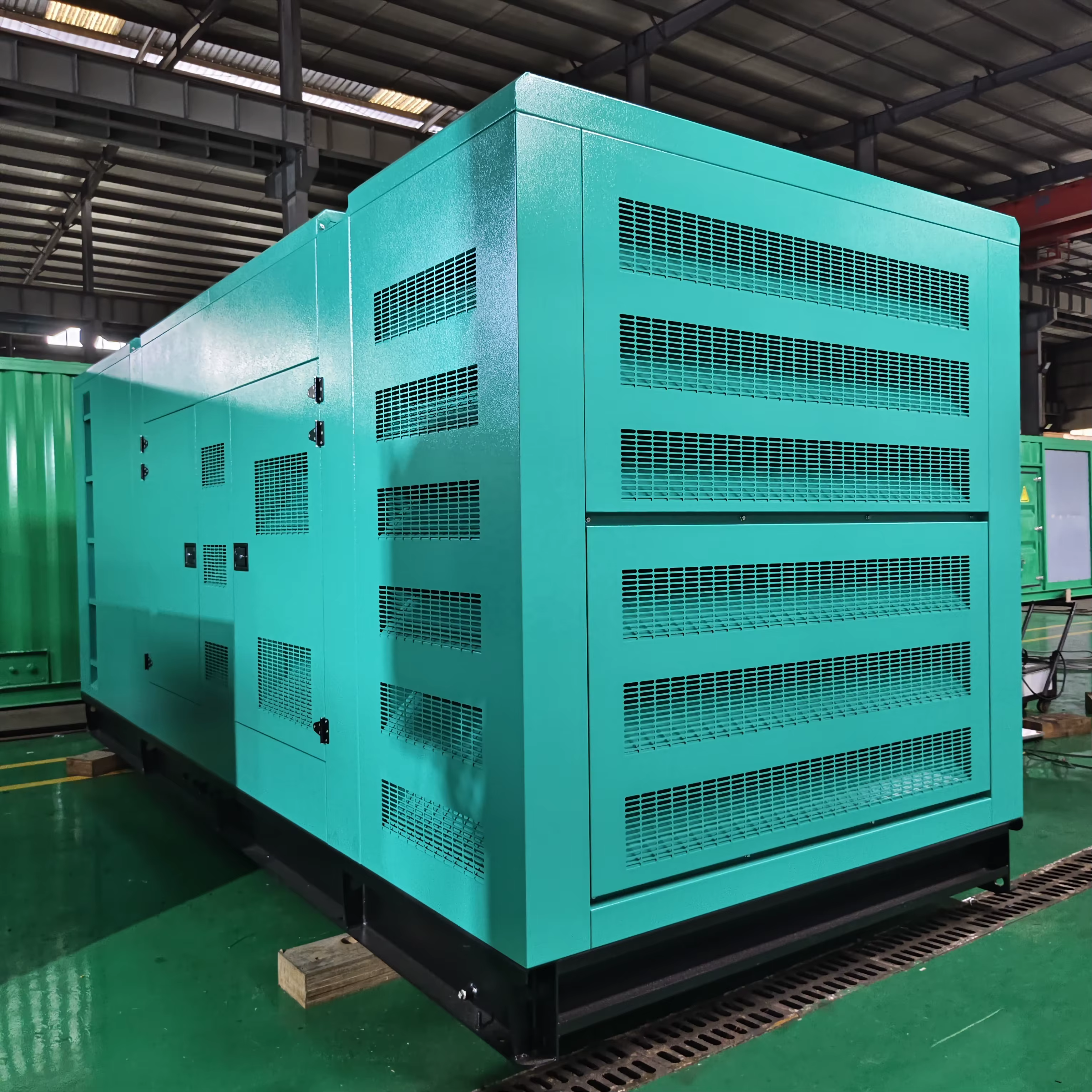 SHX 200 Kva Perkins Engine Diesel Generator Set Super Silent 200kva 160kw Genset — image 3